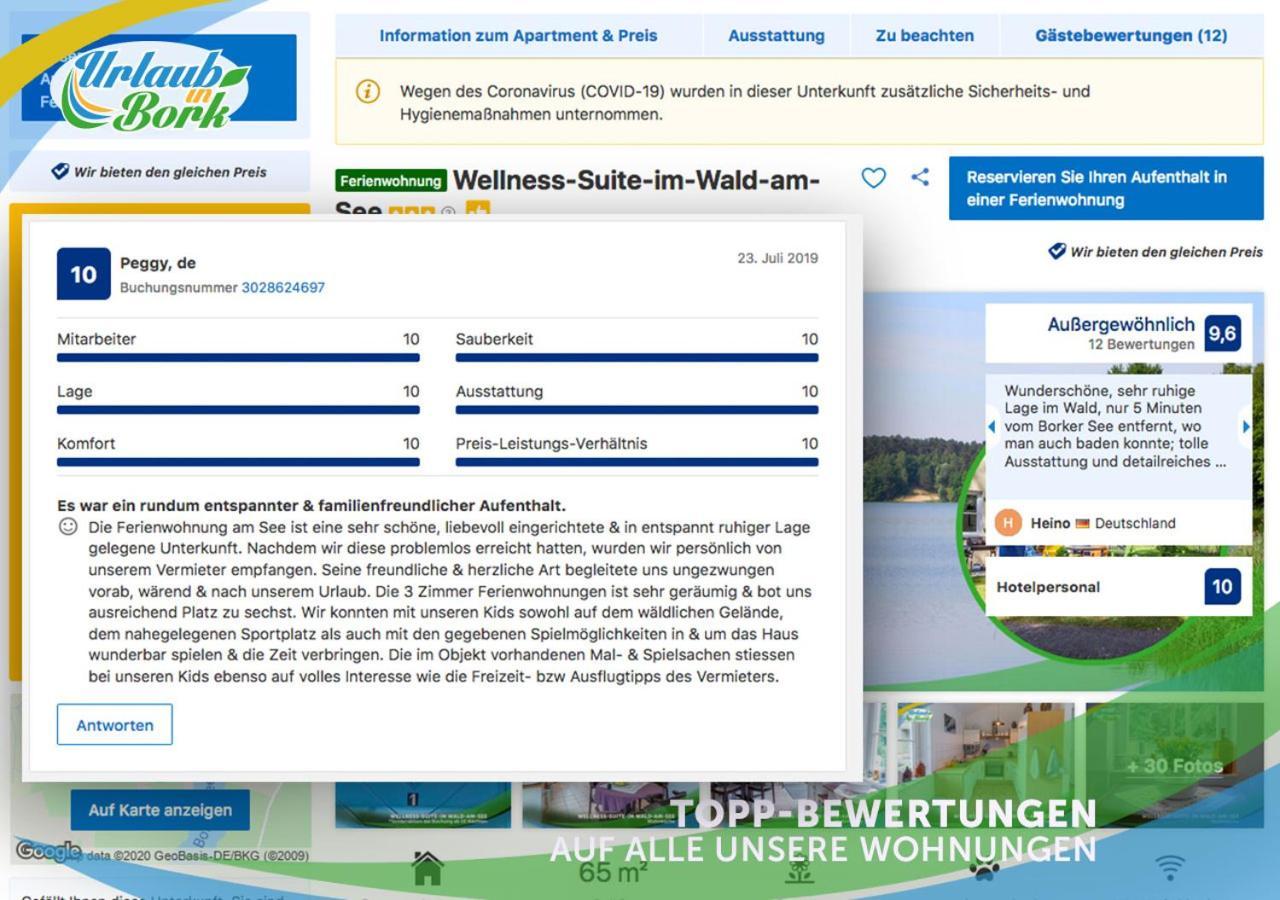 Wellness-Suite-Im-Wald-Am-See Кириц Экстерьер фото